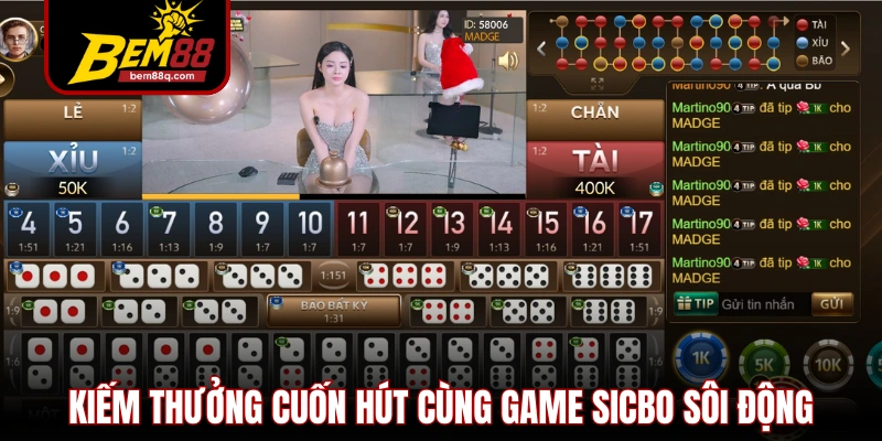 Allbet Gaming Bem88 - Thế Giới Casino Đẳng Cấp Vượt Trội 3 kiem thuong cuon hut cung game sicbo soi dong